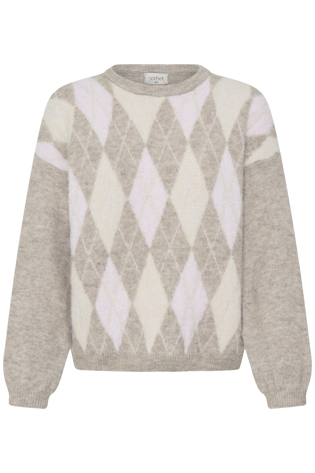 Sbargyle R Knit Blouse Rosa