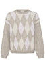Sbargyle R Knit Blouse Rosa