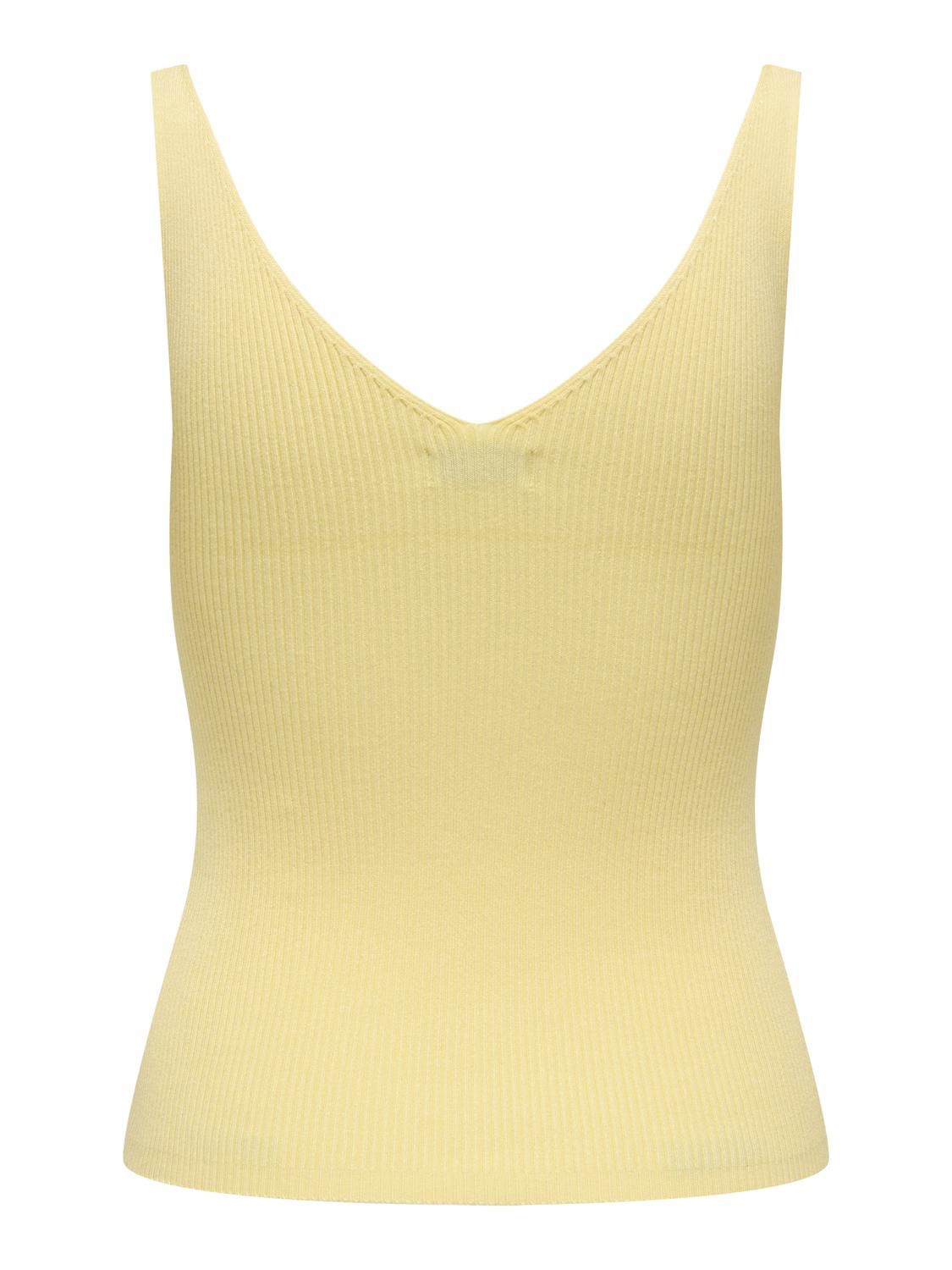 Jdynanna S/l Top Knt Noos Gul