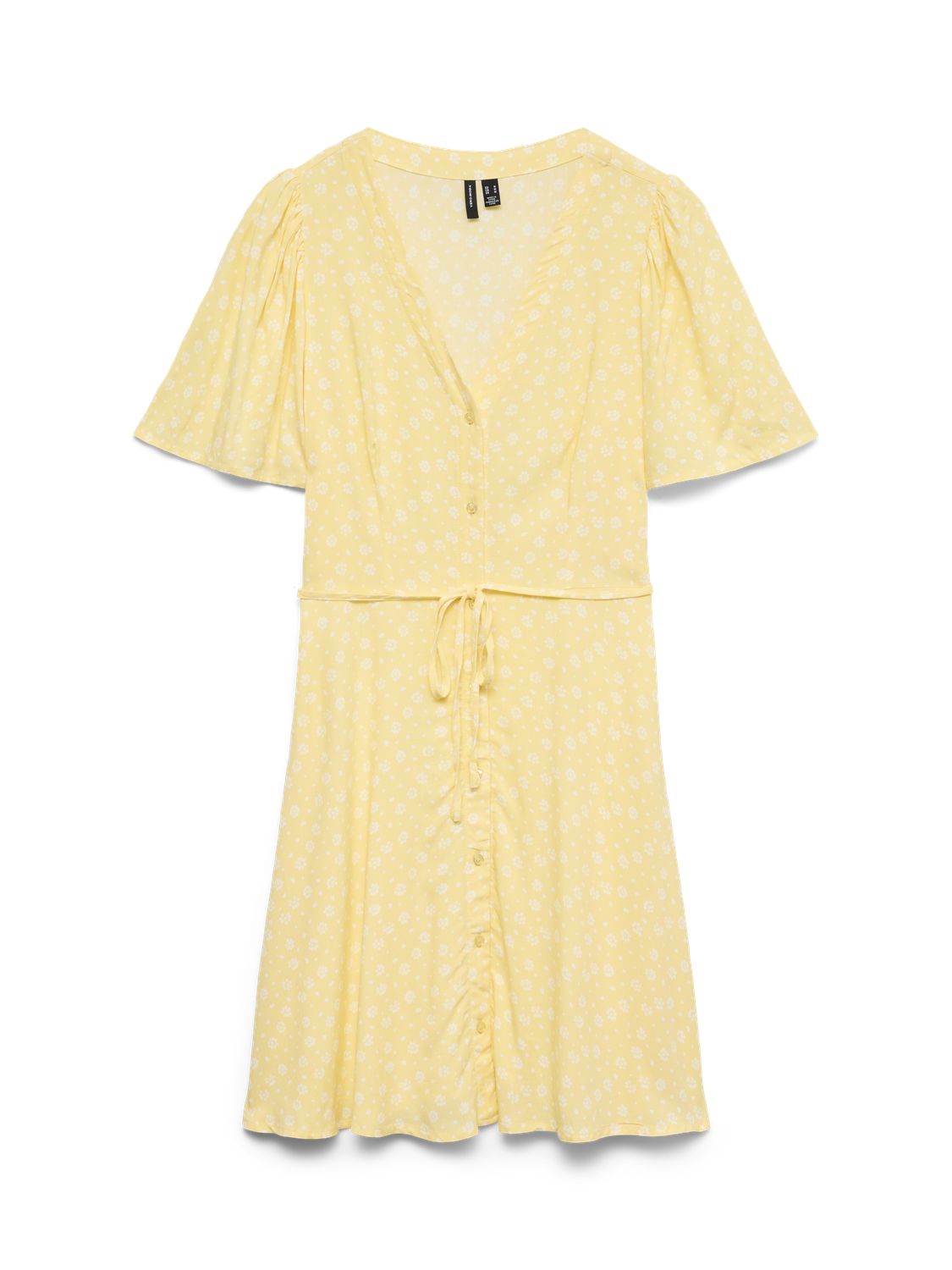 Vmalba Ss Short Dress Wvn Noos Gul