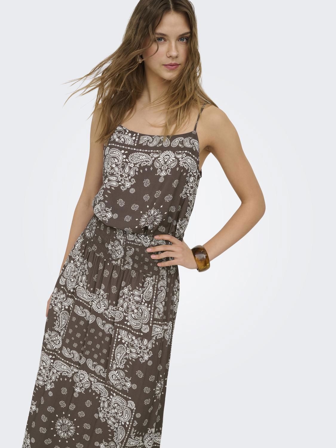 Onlsaki Ambel Long Band Skirt  Wvn