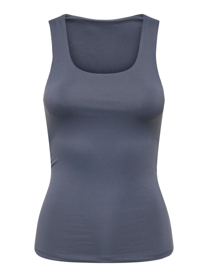 Onlea S/l 2-Ways Fit Top Jrs Noos Mellomblå