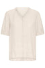 Sbfontanelle Ss Flounce Blouse Beige