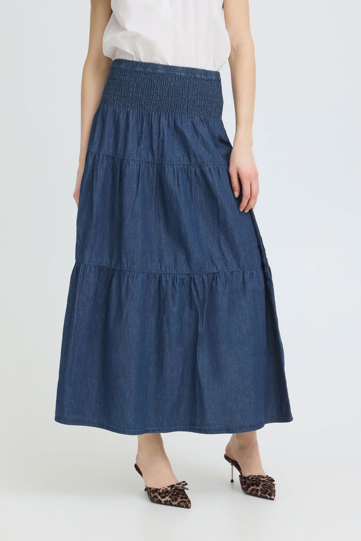 Pzjill Skirt Blå