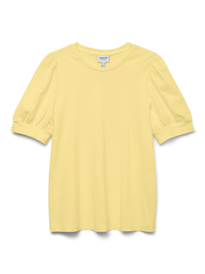 Awkerry 2/4 O-Neck Top Noos Gul