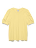 Awkerry 2/4 O-Neck Top Noos Gul