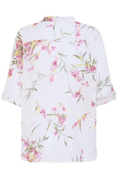 Sbalexa G Flo Blouse Hvit