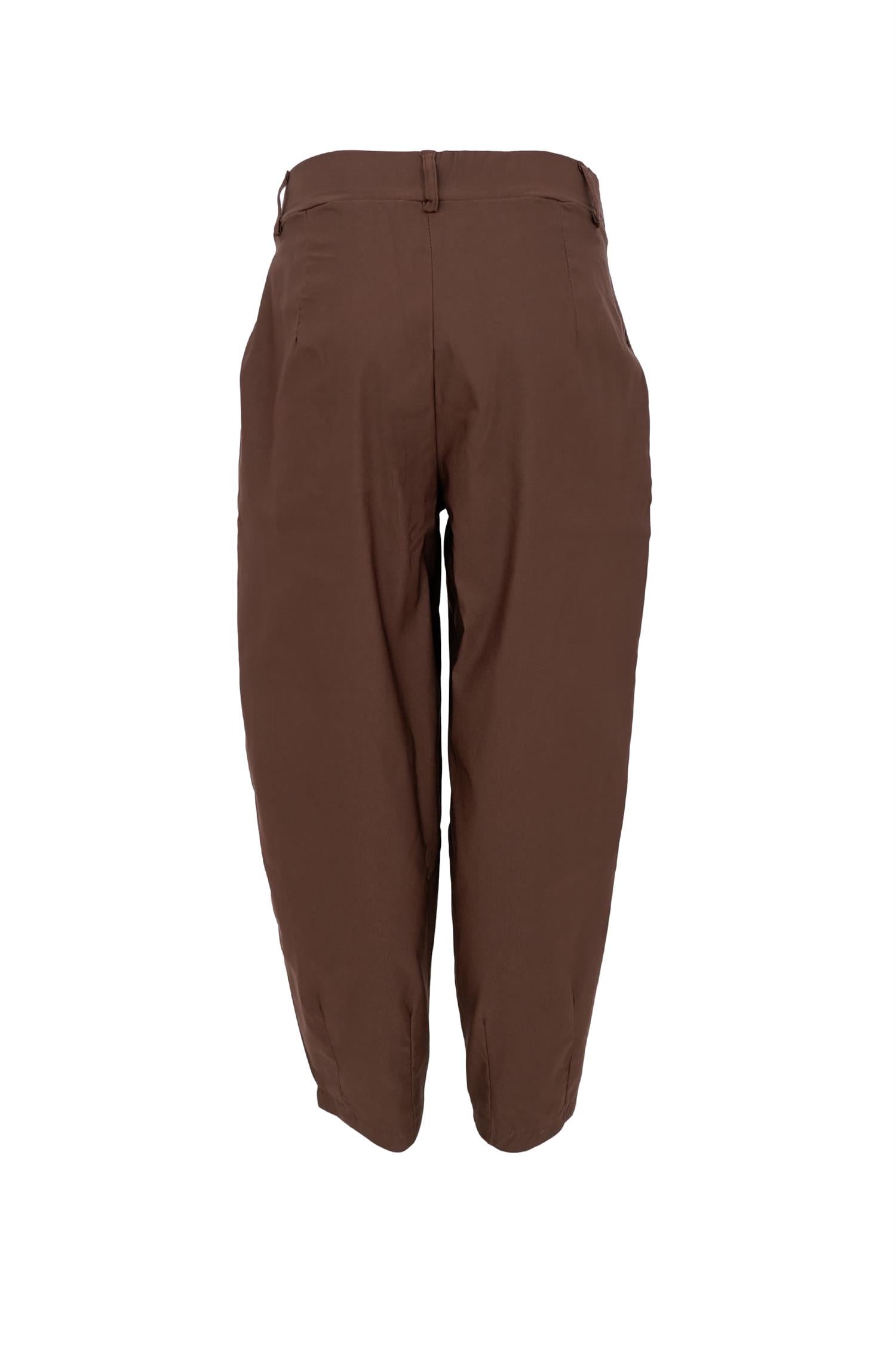 BCBEVERLY BARREL PANT Brun