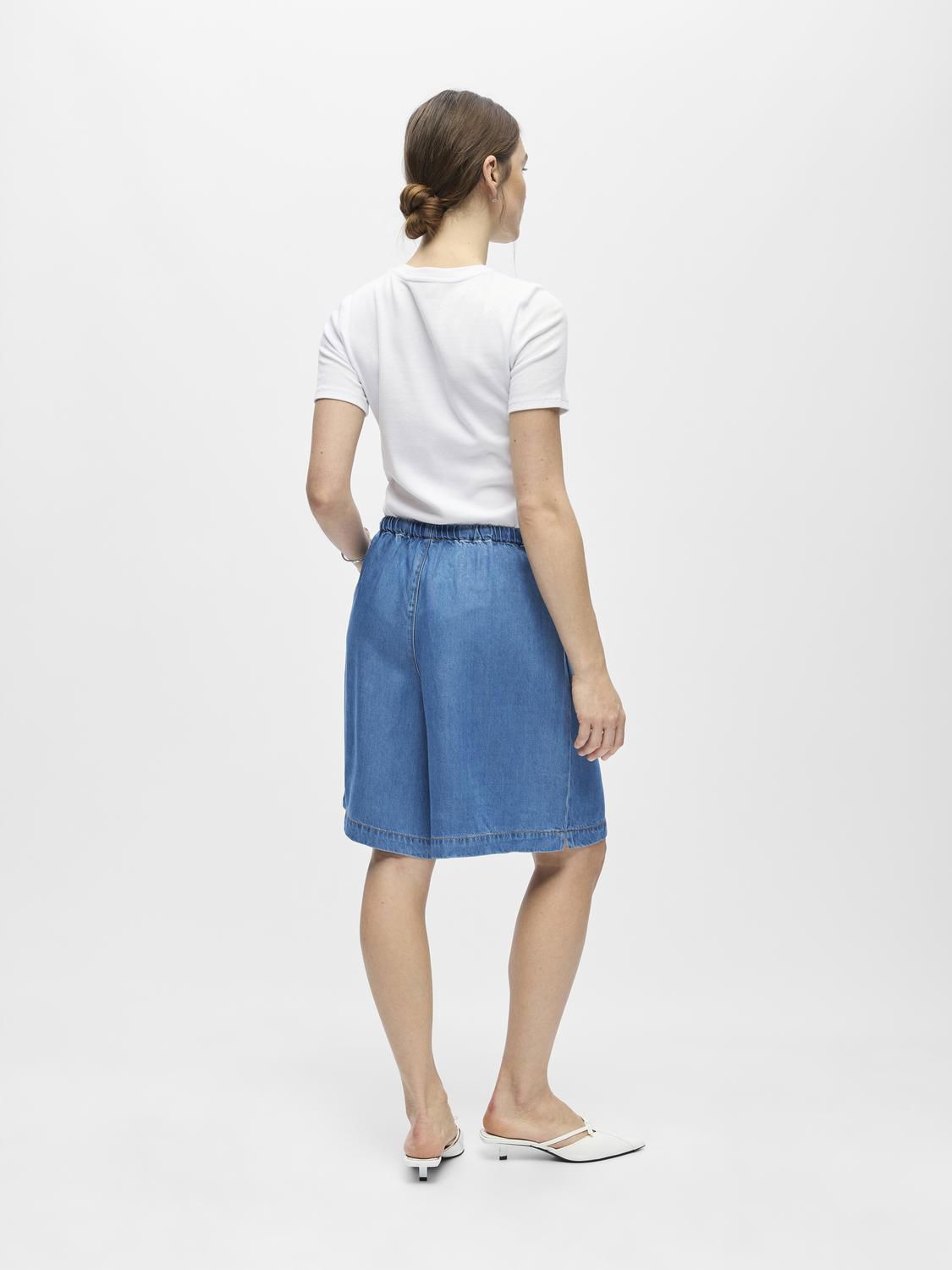 Objframe Mw Denim Shorts 145 Nd Blå