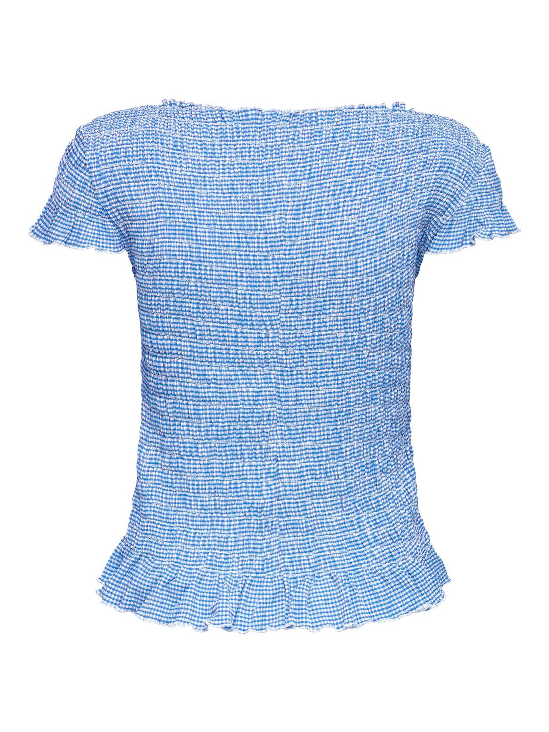 Onlcelle Cap Smock Boatneck Top Jrs Blå