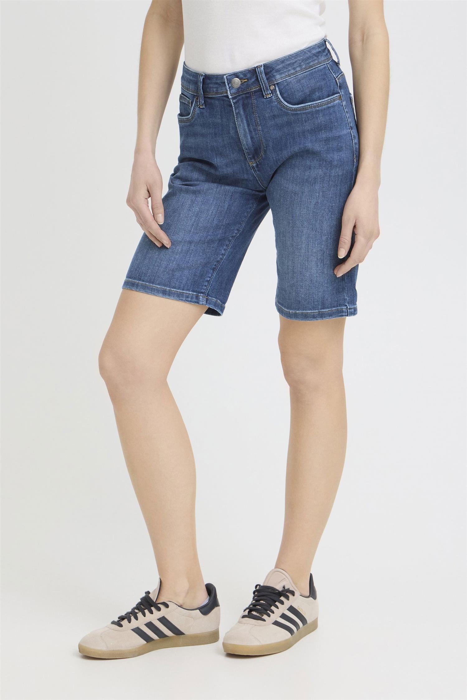 Pzkayla Hw Shorts Blå