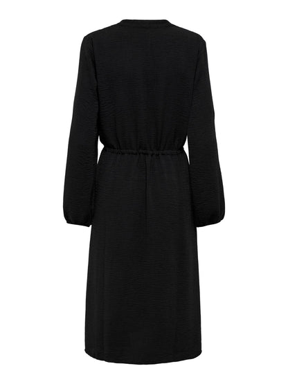 Jdydivya Life L/s Midi Dress Wvn Dia Sort