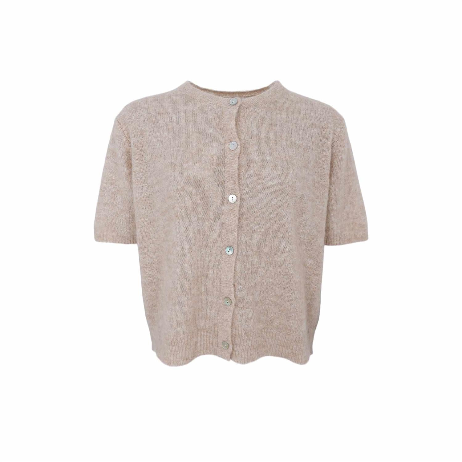 BCDELL SS CARDIGAN Beige