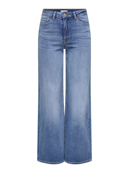 JDYFELINA-FINA HW WIDE MED BLUE DNM NOOS Blå