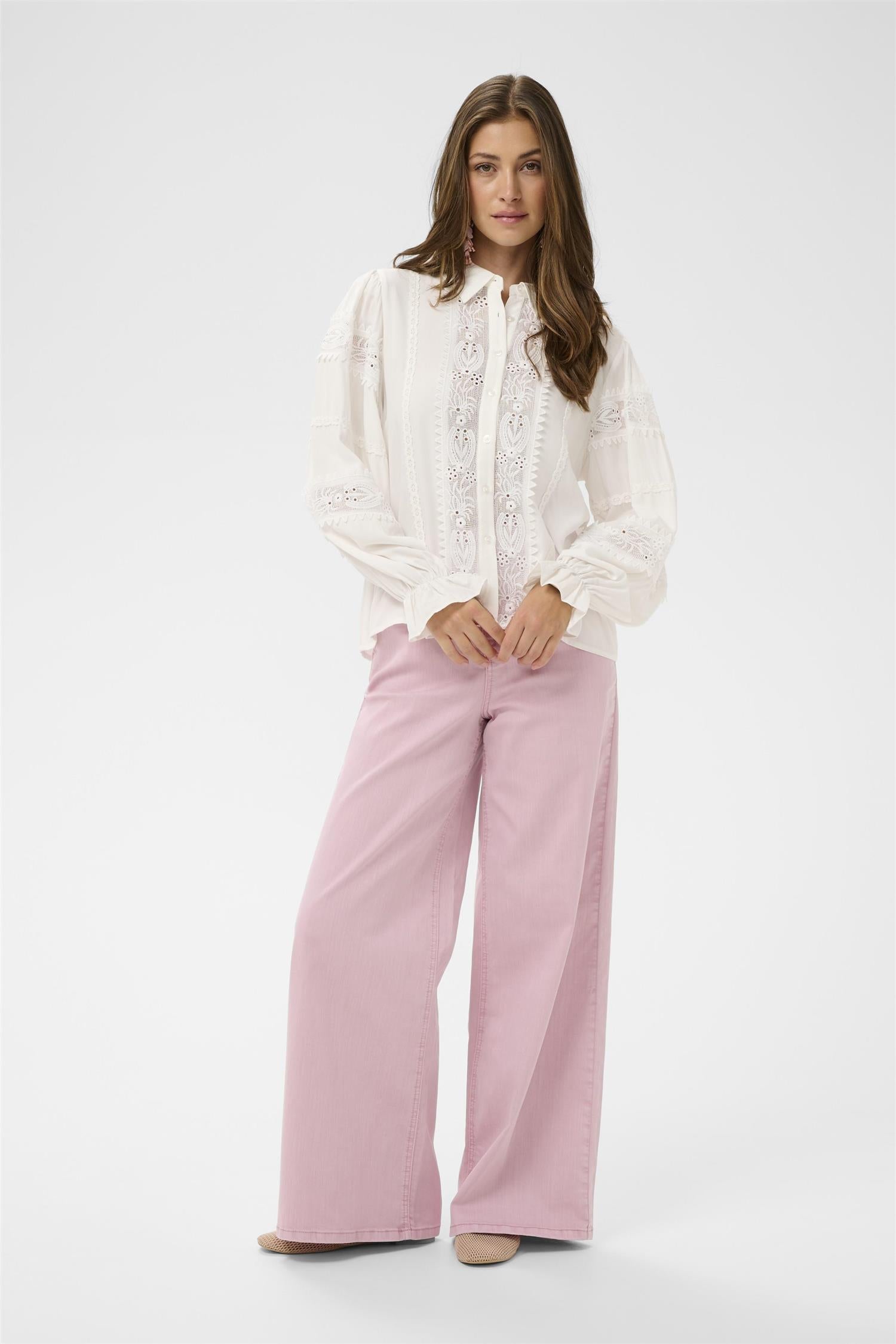 Crtess Shirt Hvit