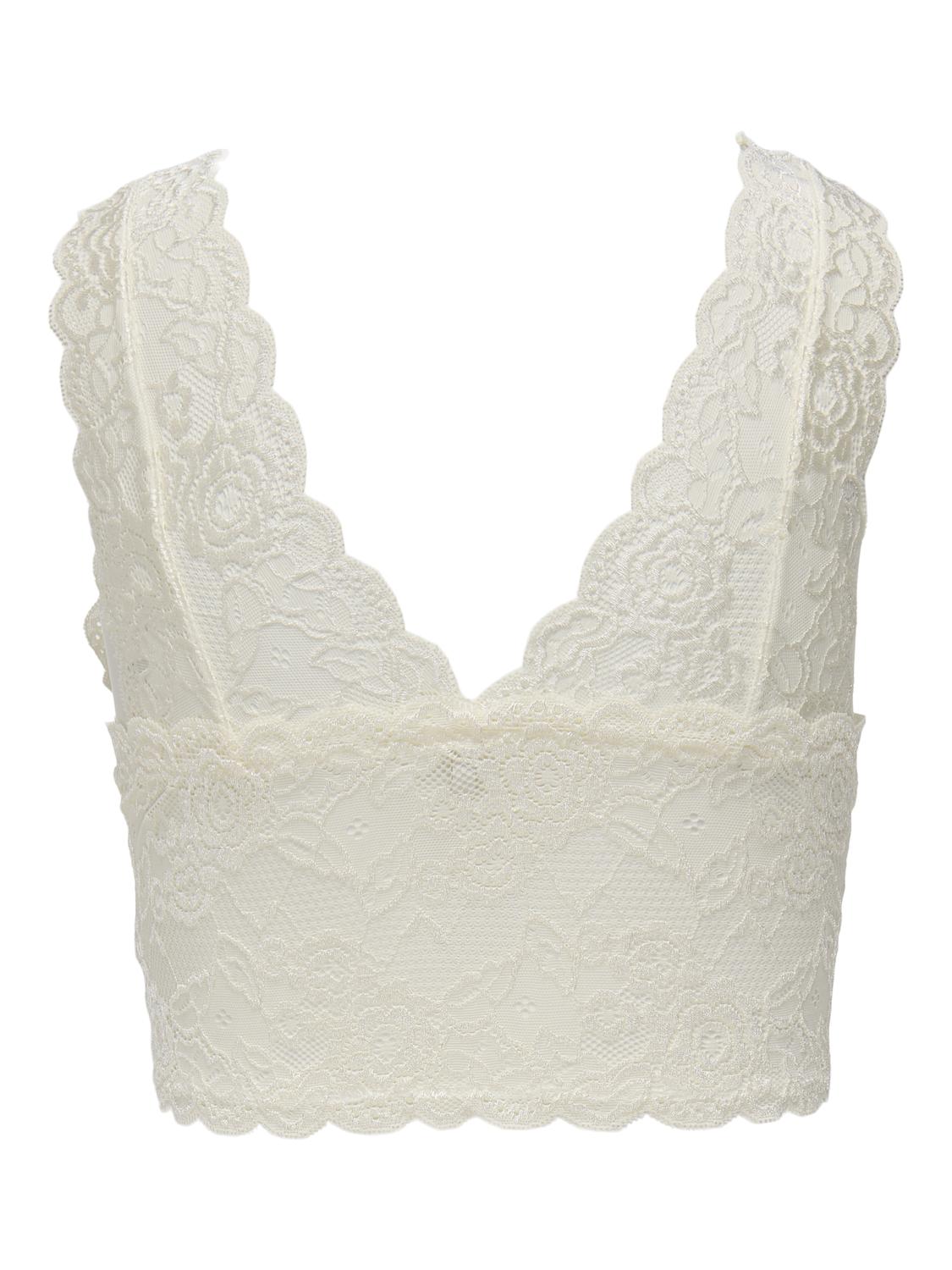 Onlchloe Lace Bra Noos Acc Hvit