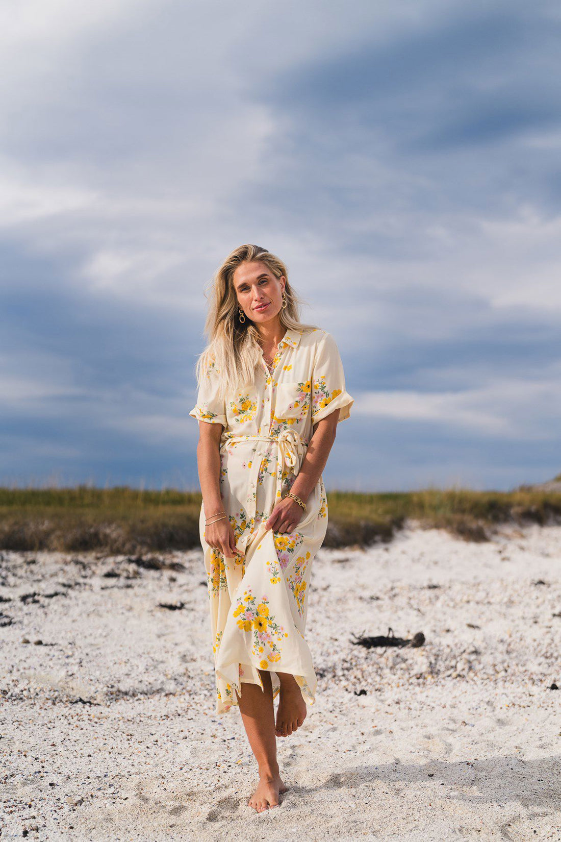 Rausirene 2/4 Shirt Dress Aop Flerfarget