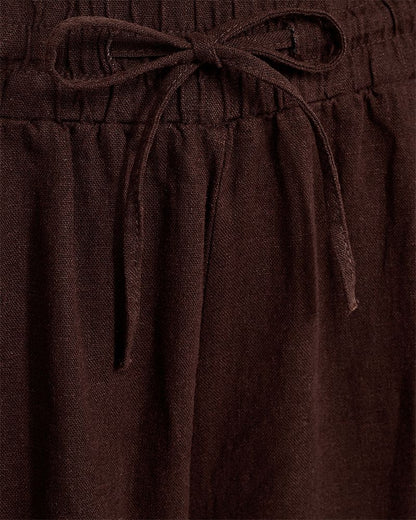 Fqlava-Shorts Brun