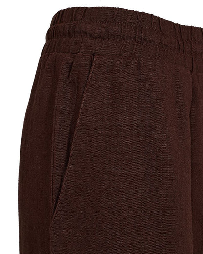 Fqlava-Pants Brun