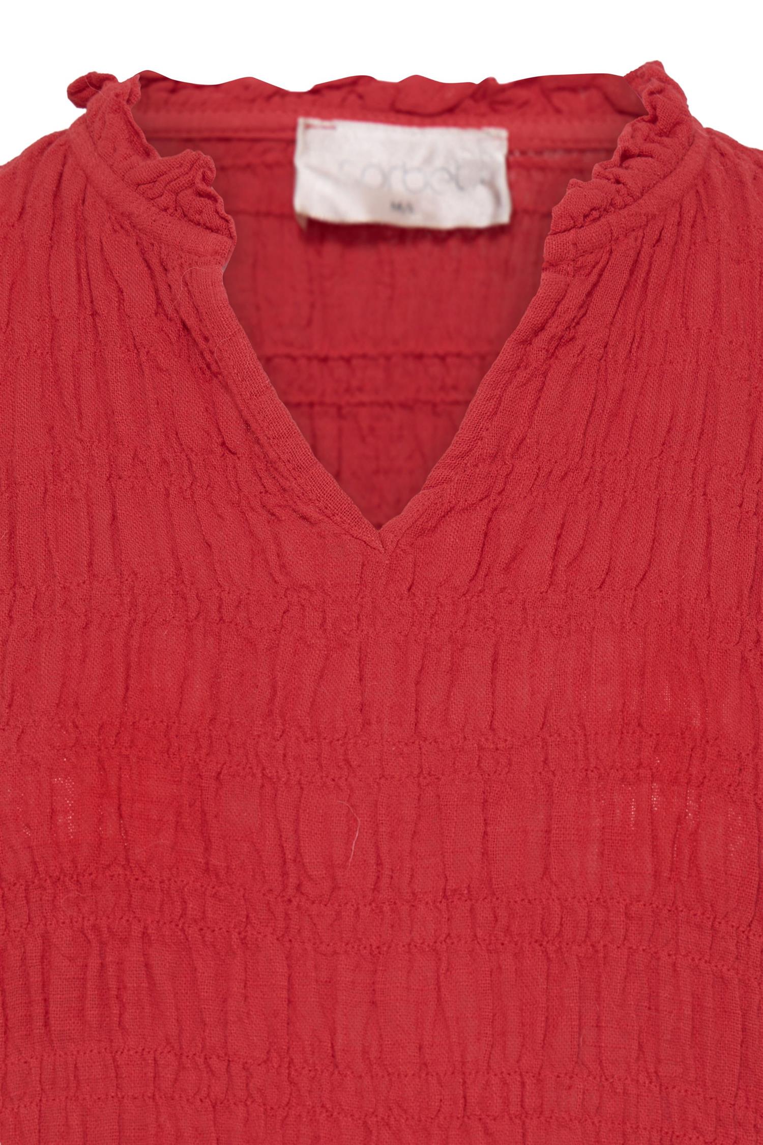 Sbalexa G Long Solid Dress Rød