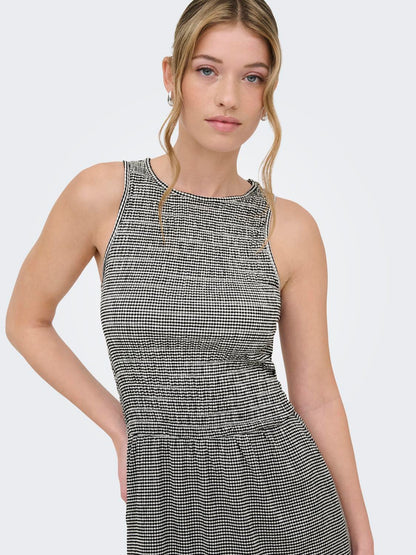 Onlcelle S/l Smock Dress Jrs Sort
