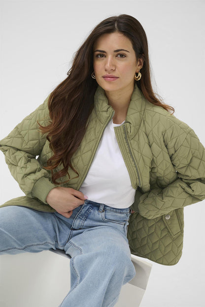 Kaleila Quilt Jacket Grønn