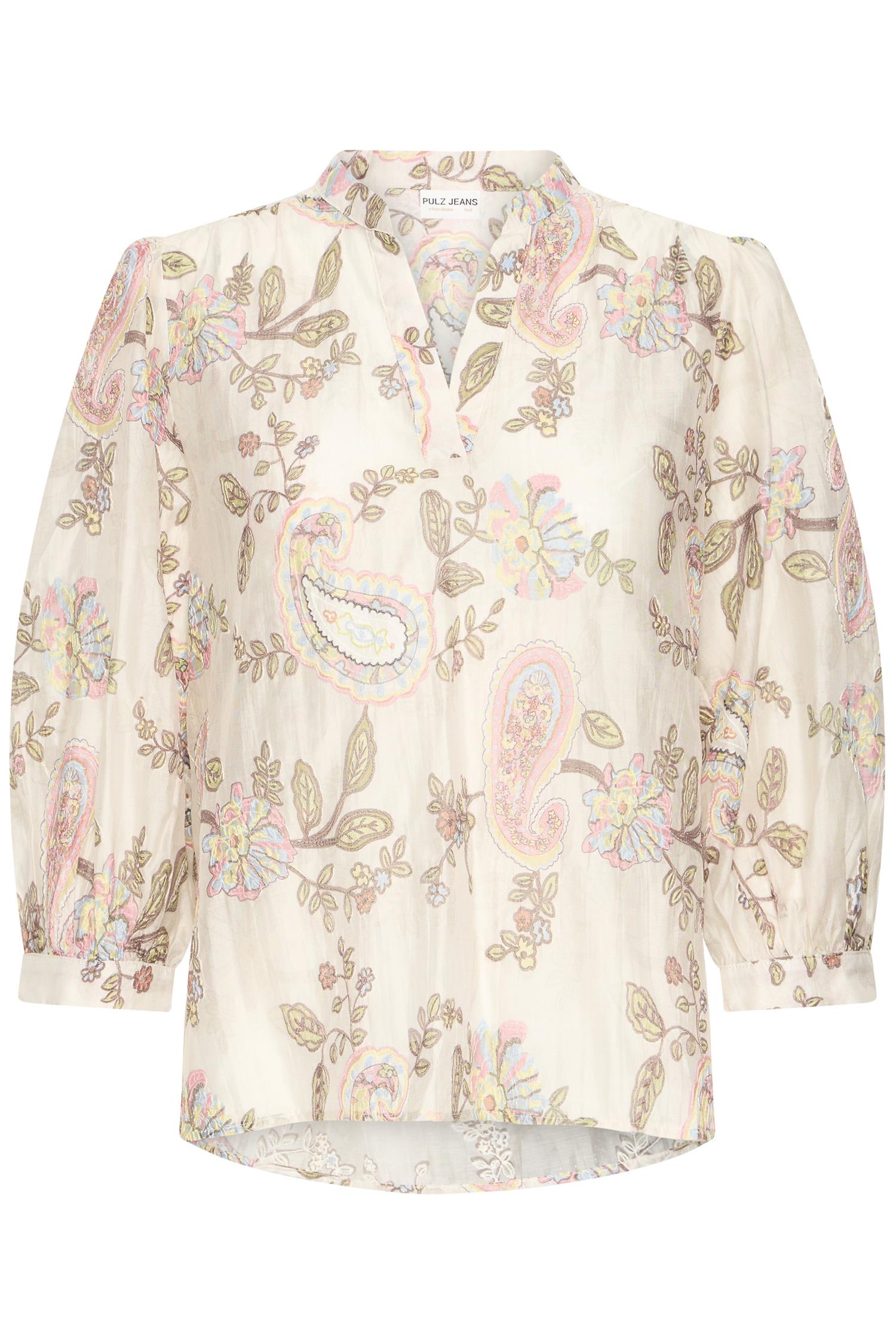 Pzbeckett Blouse Hvit