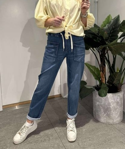 JEANS NW-5303 Blå