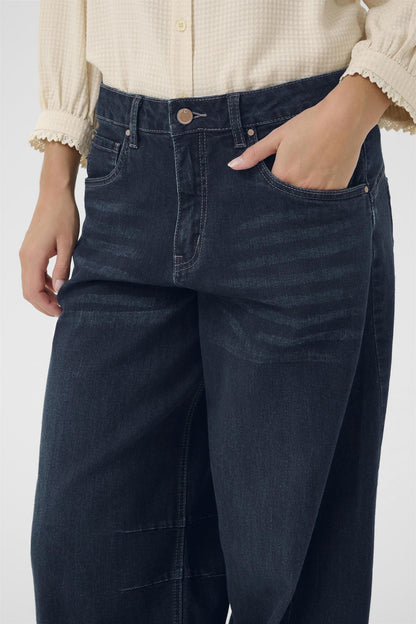 Crbahren Ankl  Balloon Jeans-Relaxed Fit Garland Dark Blue Denim