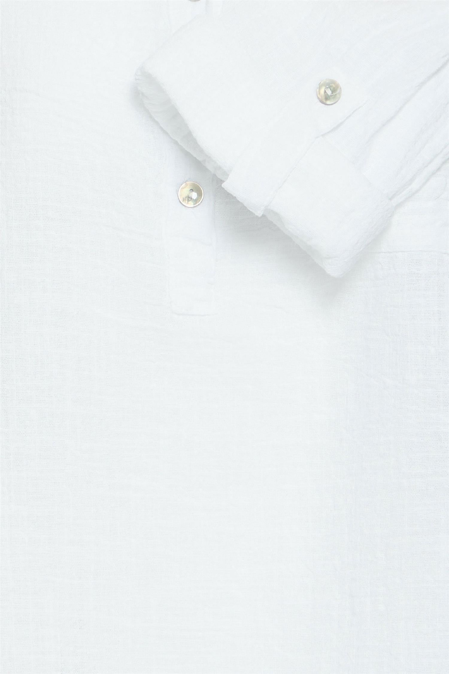 Sbalexa Solid Blouse 2 Hvit