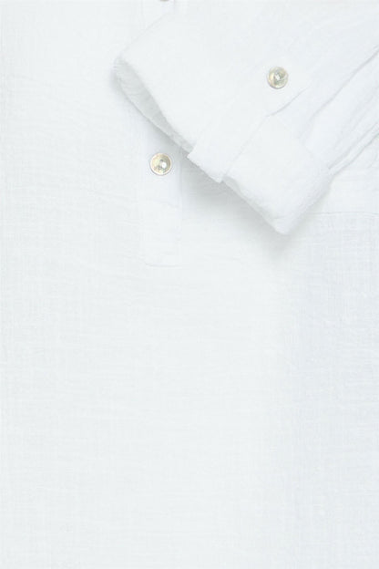 Sbalexa Solid Blouse 2 Hvit