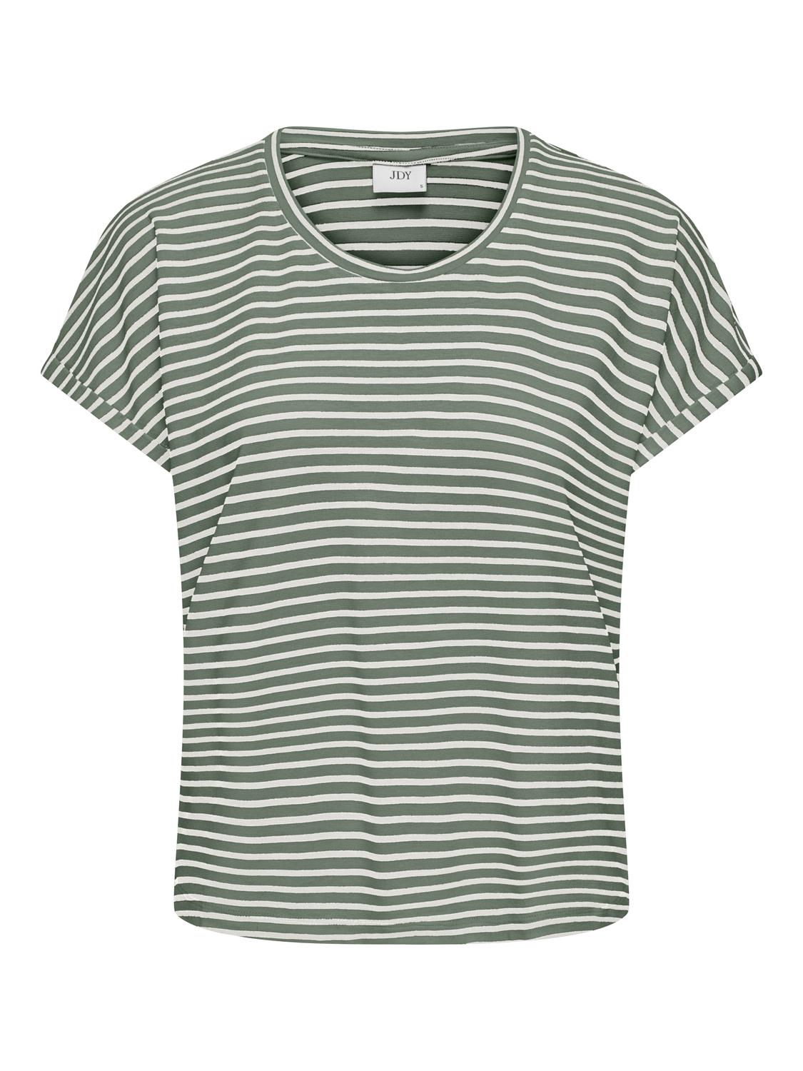 JDYSISSY S/S O-NECK TOP JRS NOOS Grønn