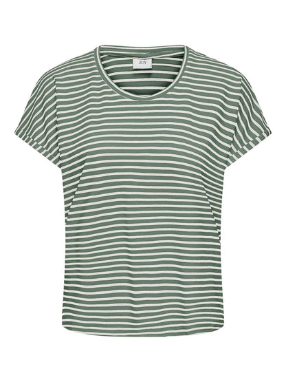JDYSISSY S/S O-NECK TOP JRS NOOS Grønn
