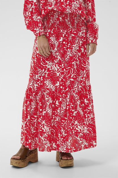 Crtiah Skirt Rød
