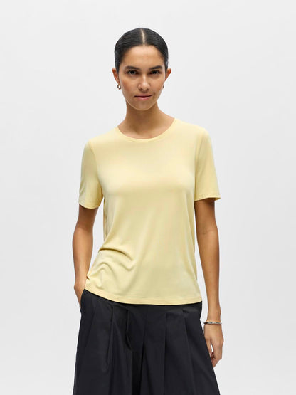 Objannie S/s T-Shirt Noos Gul