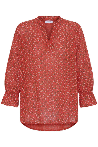 Sbalexa G Sfl Blouse Rød