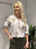 CHARLOTTA LINBLUSE Hvit