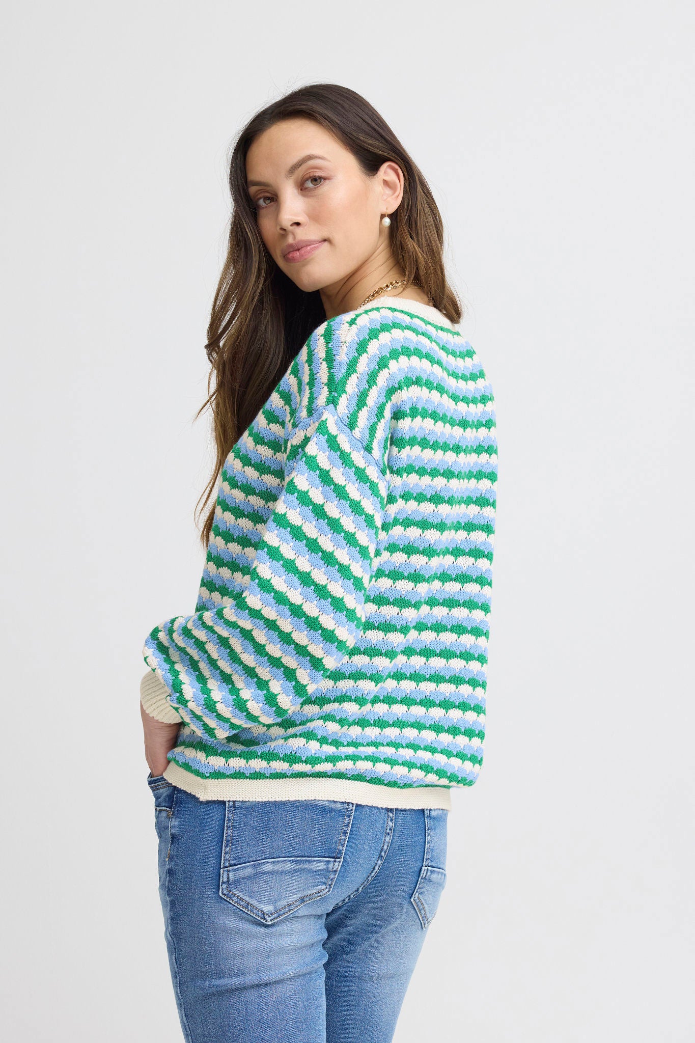 Sbsyrana Knit Blouse Grønn