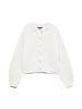 Vmwilo Ls O-Neck Cardigan Exp Hvit