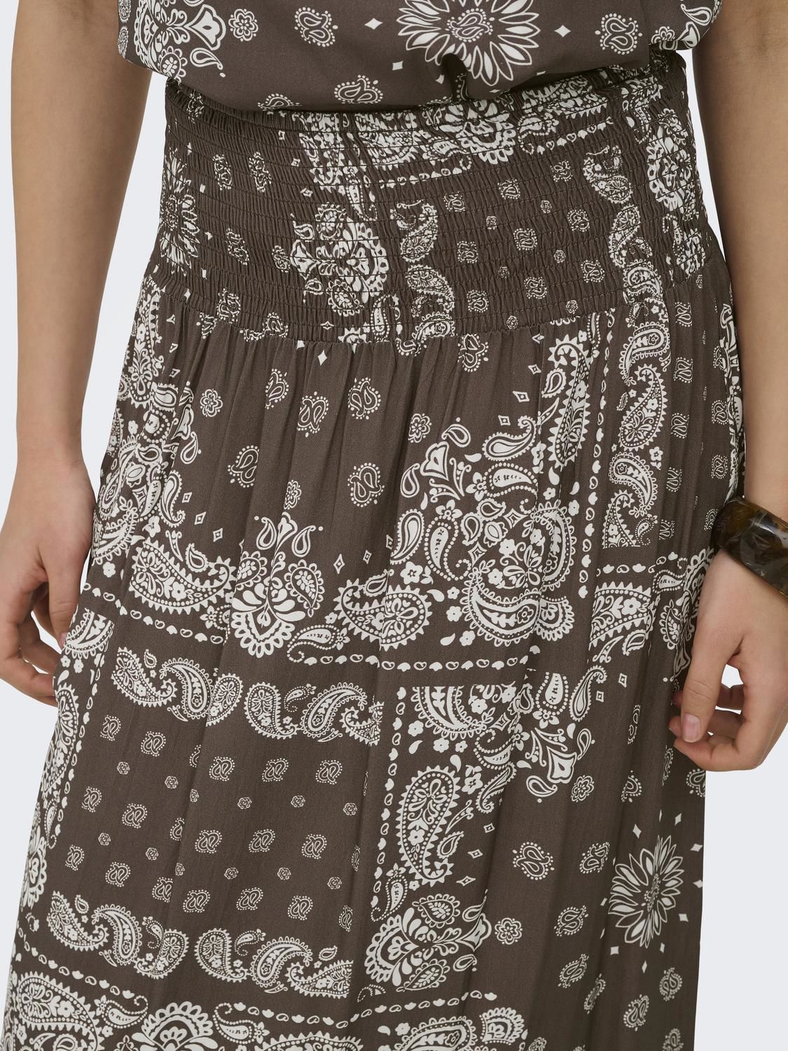 Onlsaki Ambel Long Band Skirt  Wvn