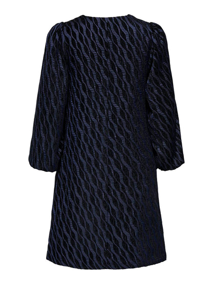 Jdybeth L/s Jaquard Dress Wvn Sort