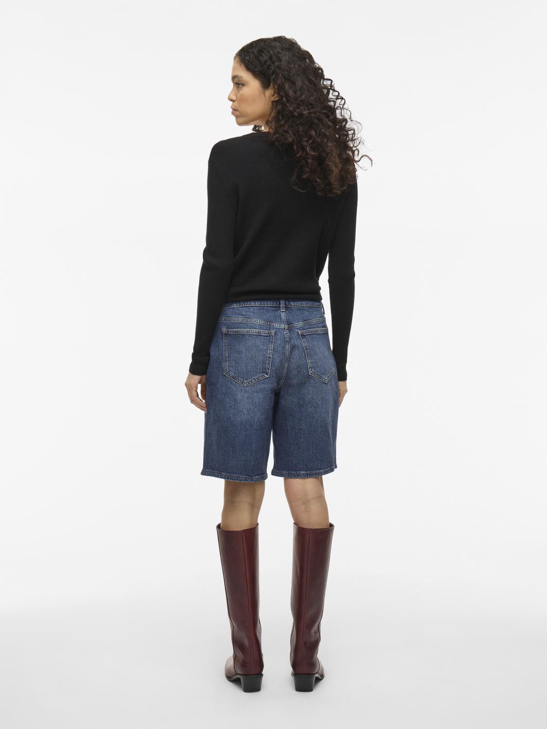 VIJAF RW BERMUDA SHORTS MBD/BFS Mellomblå