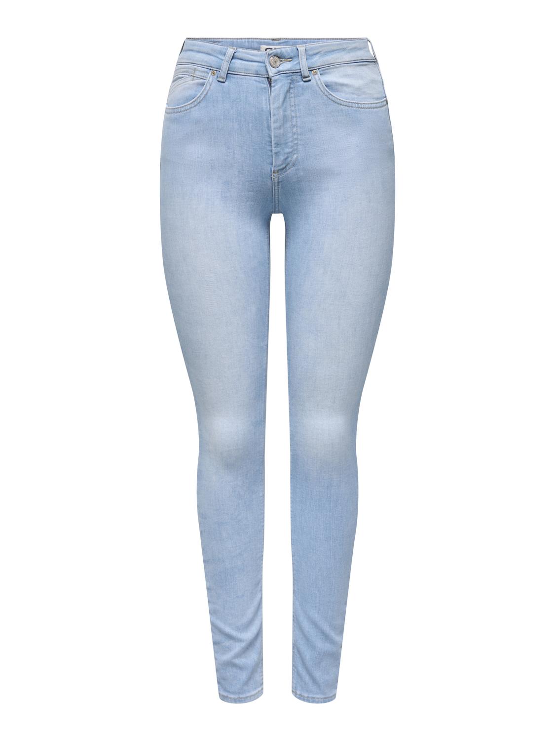 Onlblush Hw Skinny Ank Dnm Rea008 Noos Blå
