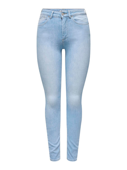 Onlblush Hw Skinny Ank Dnm Rea008 Noos Blå