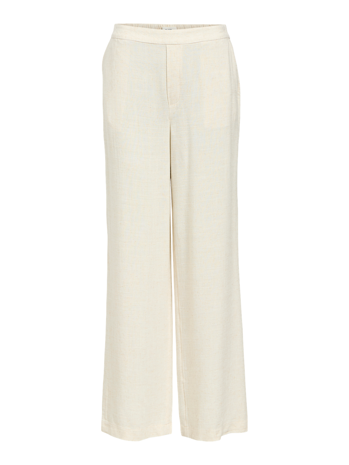 OBJSANNE ALINE WIDE PANT NOOS Beige