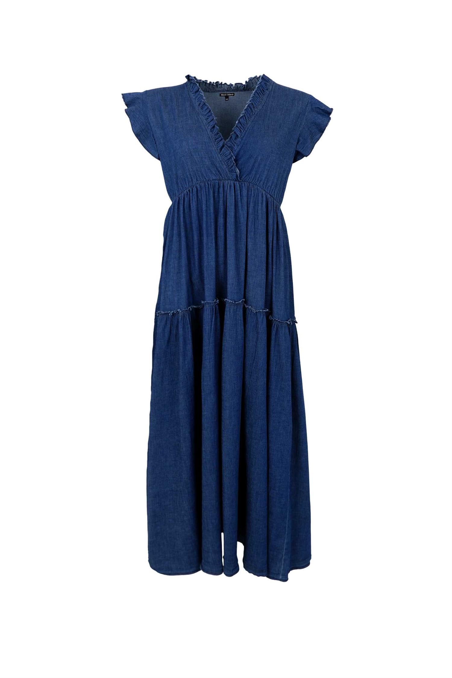 BCCLARICE DENIM DRESS Blå