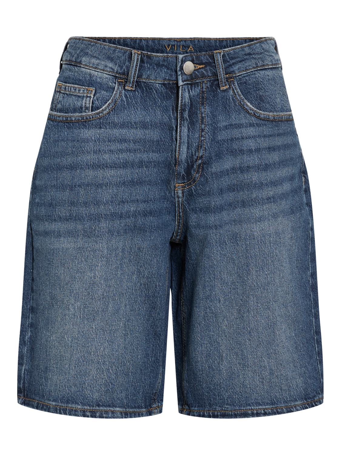 VIJAF RW BERMUDA SHORTS MBD/BFS Mellomblå