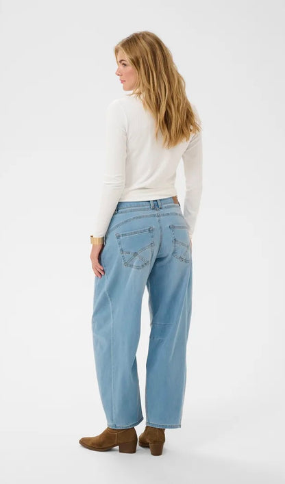 Crbahren Ankl  Balloon Jeans-Relaxed Fit Blå