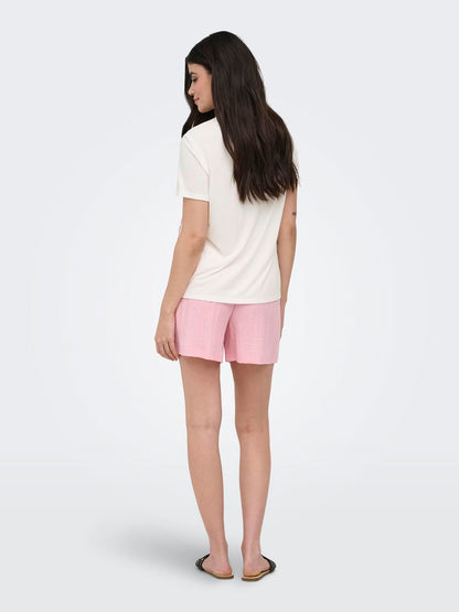 Onlfree Modal S/s Atelier Top Jrs Hvit