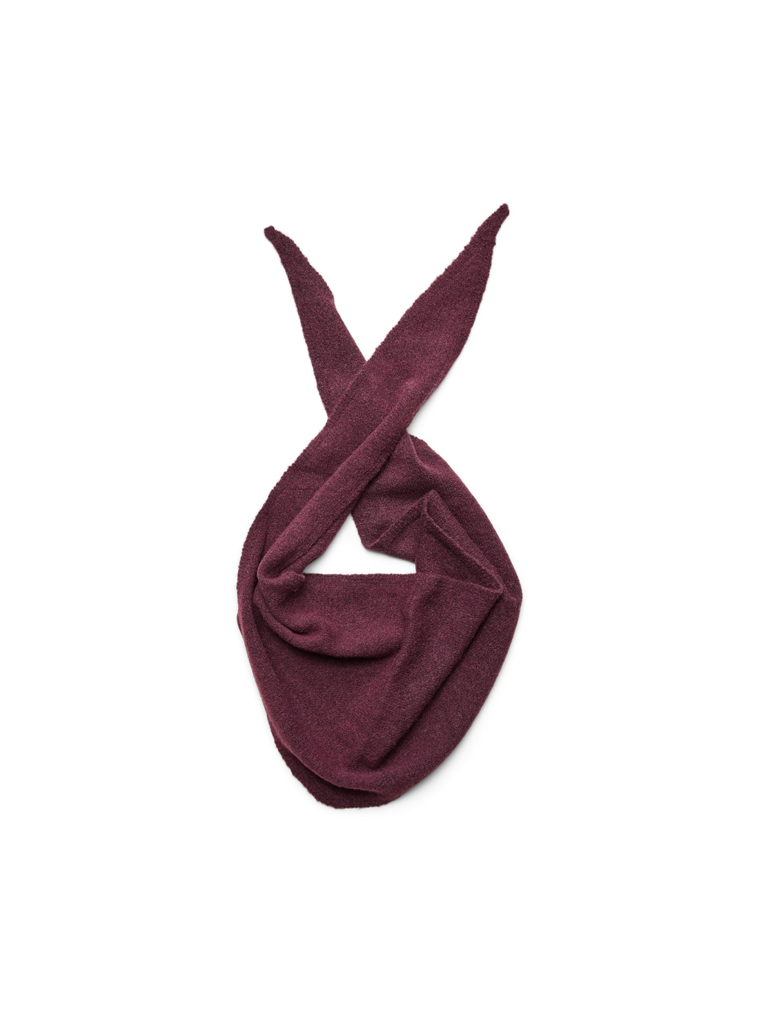 Vmlina Small Triangle Scarf Noos Mørkelilla